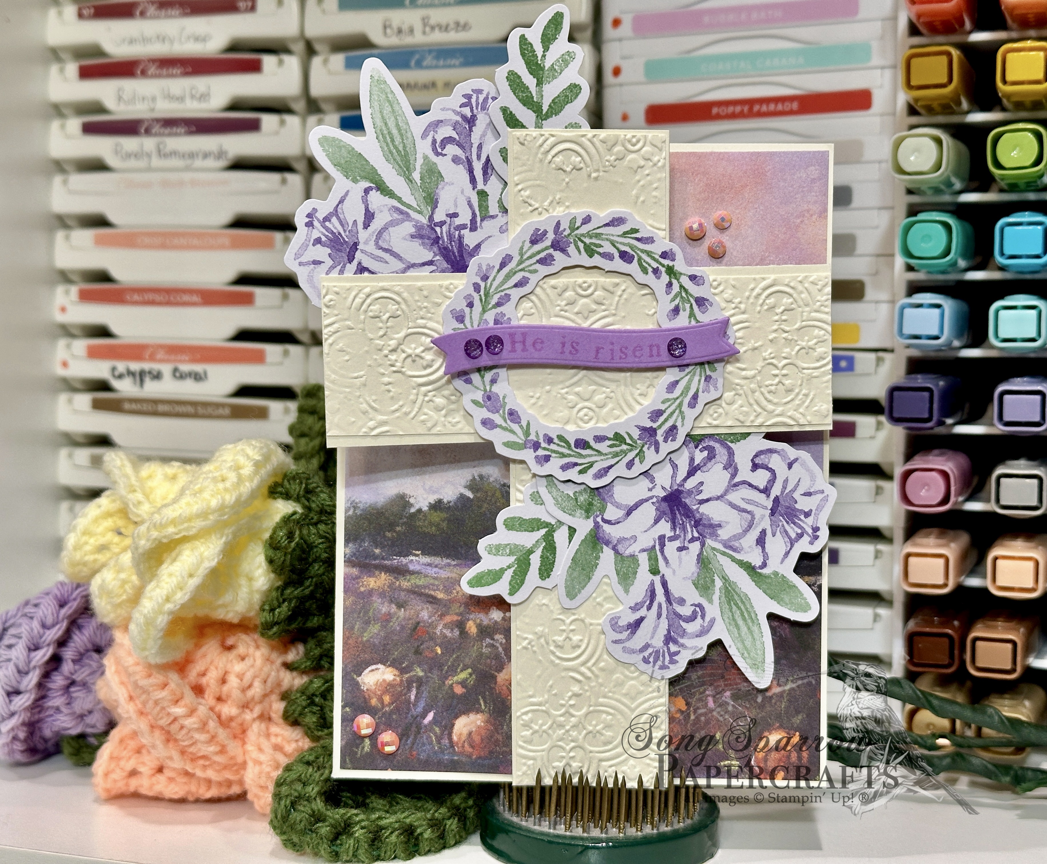He is Risen! Alleluia! – Song Sparrow Papercrafts
